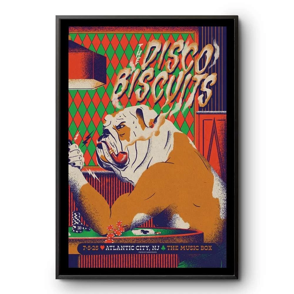 Atlantic, AJ 2025 The Disco Biscuits July 4,5 Poster