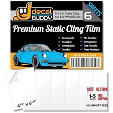 Windshield Sticker Decal Shield For Easy 1 Pack 6 Sheets Full Size