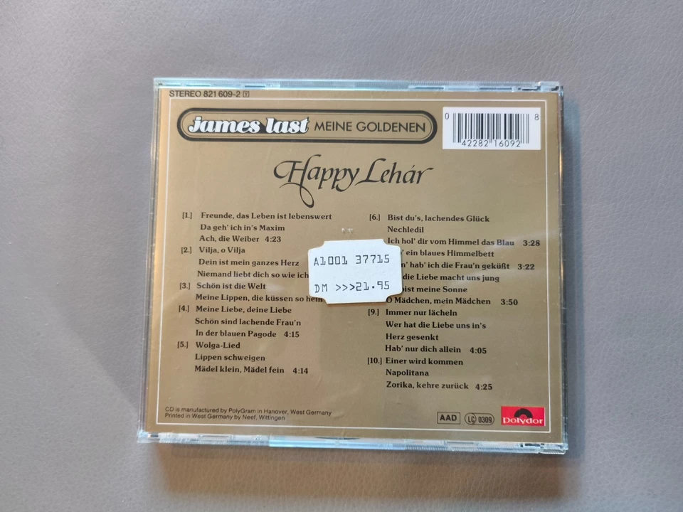 CD James Last - Happy Lehar (Serie: Meine Goldenen) - Bild 2 von 3