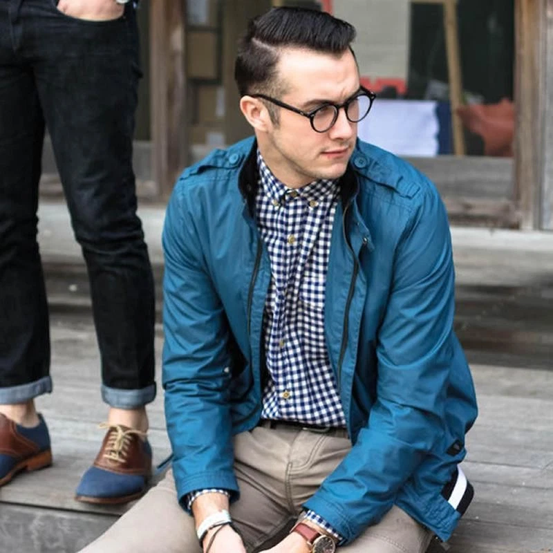 复古欧洲透明镜片小号圆形眼镜 8403 — 第 2/4 张图片