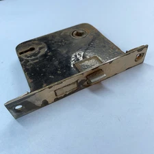 Vintage Antique Mortise Lock Door Hardware Salvage Deadbolt Reclaimed