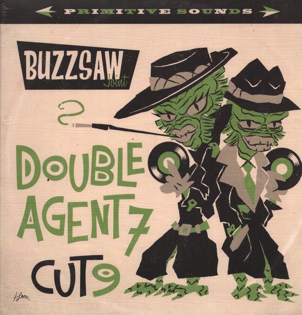 Various Artists Buzzsaw Joint Cut 9: Double Agent 7 LP vinyl Europe Stag O Lee