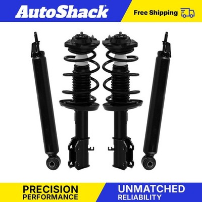 Front Complete Strut Coil Spring Rear Shock Absorbers for 2016-2019 Chevy Cruze