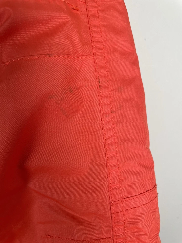 Boden Mini Ski Snow Snowboard Pants Youth Boys Sz 11-12 Medium Orange Bright - Image 3 of 4