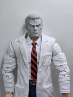 3d Printed EVIL SCIENTIST DR. VENOM HEAD 6'' 1:12 Classified/Legends 