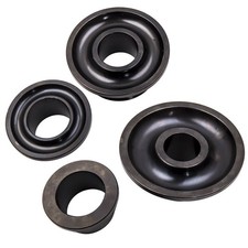 4pcs Tire Balancer Cones Set Fits For 40mm Shaft Wheel Balancers Black