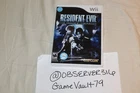 Nintendo Wii  Resident Evil The Darkside Chronicles NEW SEALED