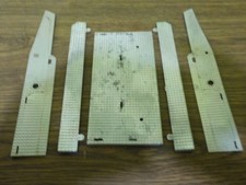 vintage tonka ford fire truck set of 5 aluminum panel for parts