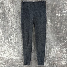 Athleta Size S Stretch Athleisure Leggings Heather Black Pull On Stretch