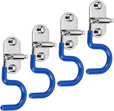 Sumnacon Mop Broom Holder Organizer, 4 Pcs S-Type Wall Mounted Cleaning... 