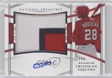 2023 Panini National Treasures 32/99 Cristhian Vaquero #151 Auto 0w3