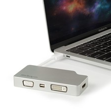 StarTech CDPVGDVHDMDP USB-C to HDMI/VGA/mDP M...
