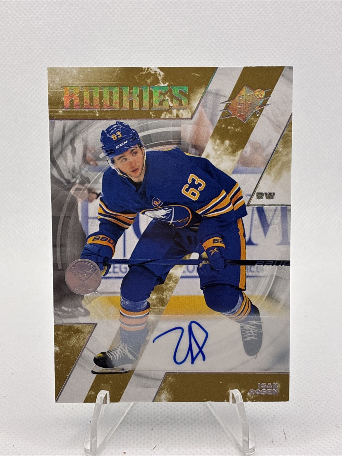 2023-24 SPx - Rookies Isak Rosen #166 Autographs (AU, RC)