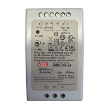 Mean Well MDR-100-24 24V 4A 96W DIN Rail Power Supply Industrial