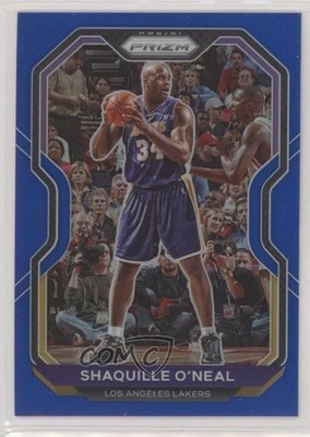 2020-21 Panini Prizm Blue Prizm 92/199 Shaquille O'Neal #207 HOF 7y2