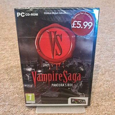 Vampir Saga Pandora's Box PC CD-ROM Wimmelbild Abenteuer Spiel NEU SEALED
