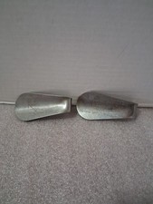 2 Vintage Shoehorn KINNEY Shoes Great American Shoe Store Metal Shoe Horn