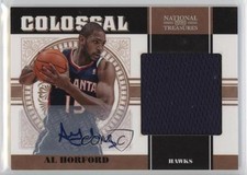 2010-11 Playoff National Treasures Signatures 8/25 Al Horford #2 Auto k4s