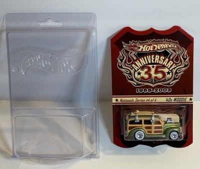 Hot Wheels 3rd Nationals 35th Anniversary '40s Woodie Green 1309