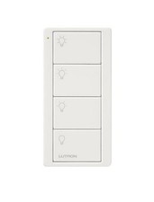 Lutron PJ2-4B-GWH-L01 PICO WIRELESS KEYPAD 4 BUTTON WHITE PJ2-4B-WH NEW