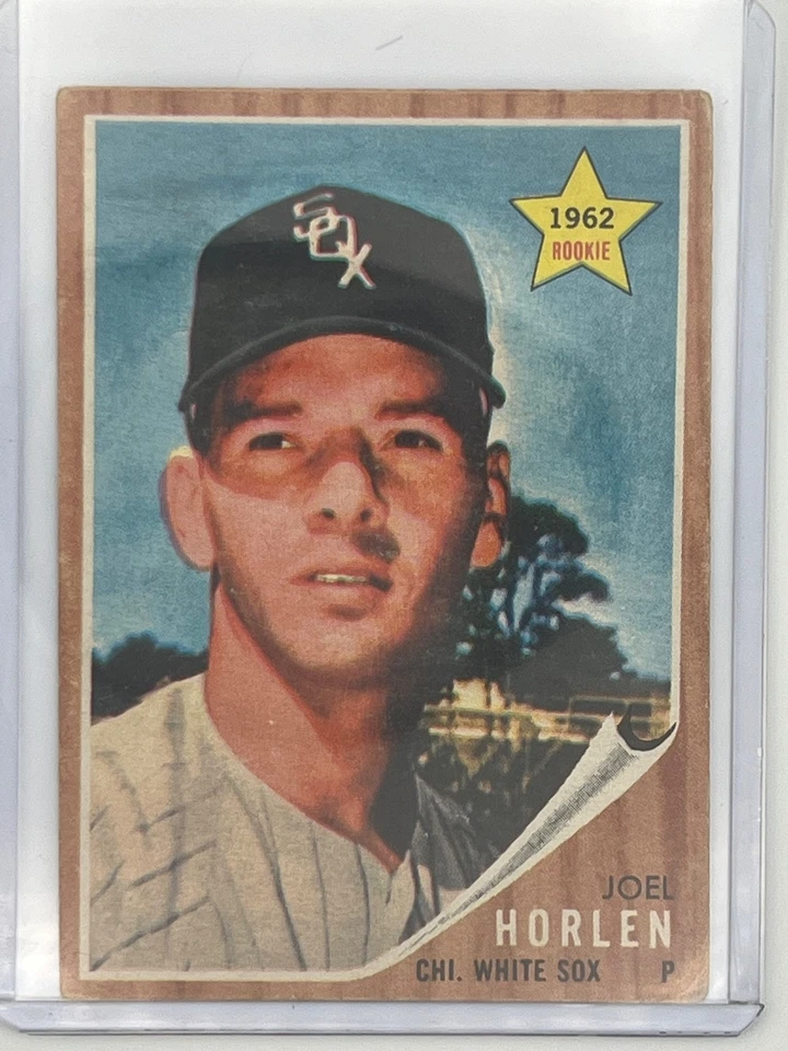 Lote Topps 1962 (3) - Babe Ruth Special #138 • Joe Horlen RC #479 • Whitey Herzog Foto 4 de 4