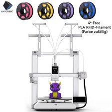 Anycubic™️Kobra X 3D Drucker Multifilament , 4 kostenlose PLA RFID‑Filamente