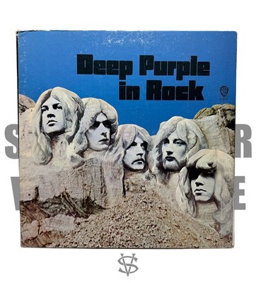 Deep Purple IN ROCK LP Vinyl Rock 1970 WS1877 Warner Bros. VG/G