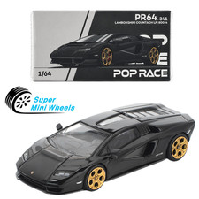 Pop Race 1:64 Lamborghini Countach LPI 800-4 D Black #341