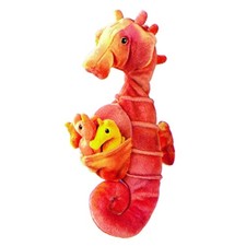 Wild Republic Seahorse Dad w/Babies 11.5" Plush Toy Stuffed Animal Children Kids
