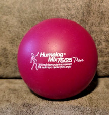Vintage Humalog Mix75/25 Stress Ball Eli Lilly Pharmaceutical Promo Advertising