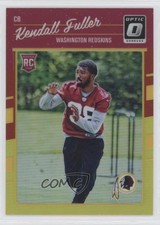 2016 Donruss Optic Rookies Red & Yellow Kendall Fuller #127 sm1