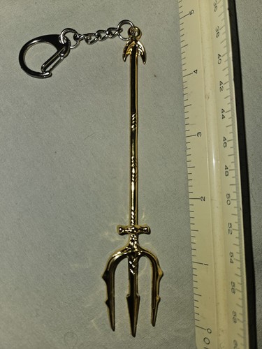 Seattle Mariners Trident Logo Metal Keychain *NEW* M's Homerun Tridents Up!!! - Picture 4 of 4