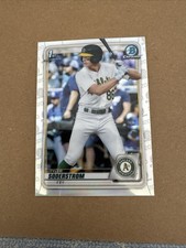 2020 BOWMAN CHROME DRAFT TYLER SODERSTROM RC ATHLETICS 1ST