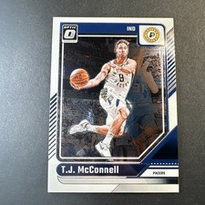 TJ McConnell #67 - Base Set - 2024-25 Panini Optic - Indiana Pacers
