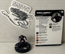 F4 040 Skrull General Generic Rare Figure - Marvel Heroclix Fantastic Four 2020