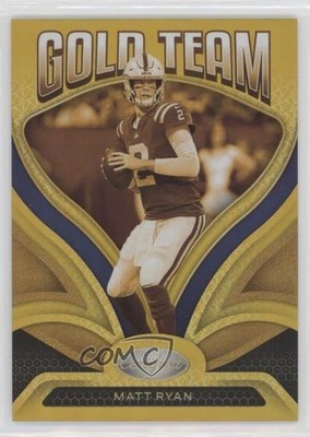 2022 Certified Gold Team Mirror Gold 16/25 Matt Ryan #GT-14 m5e