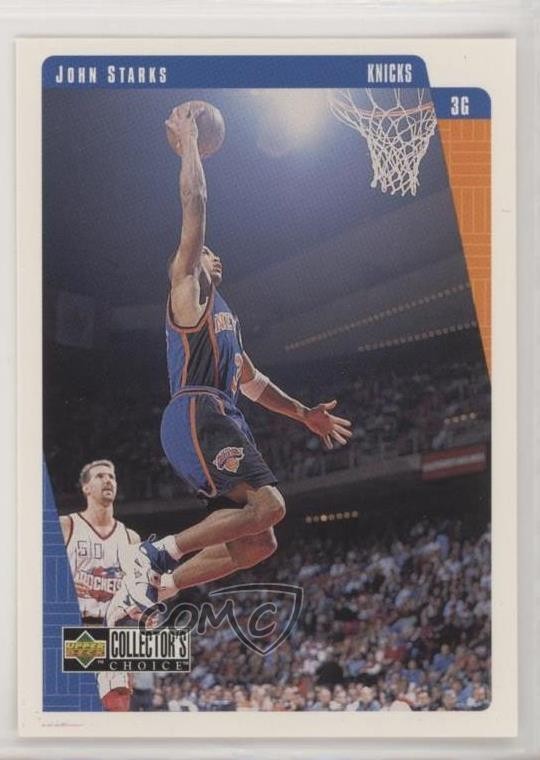 1997-98 Upper Deck Collector's Choice John Starks #90 rt6