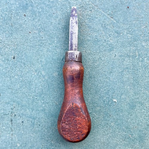 Vintage Wood Handled Gunsmith Screwdriver Finland