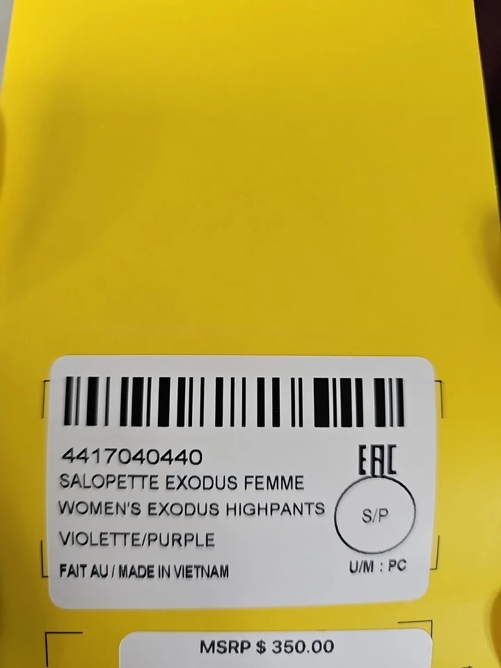 Ski Doo Women's Exodus Highpants Purple | Small - Image 4 of 4