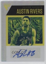 2020-21 Panini Flux Signatures Silver Prizm Austin Rivers #FLS-ARV Auto 0a6