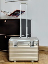 Valigia originale RIMOWA Topas PILOT (versione XL), valigia pilota in alluminio - TOP!