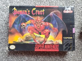 Demon's Crest (Super Nintendo SNES, 1994) Complete CIB