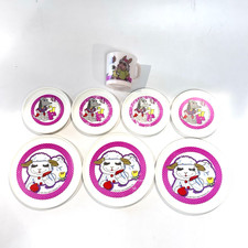 Vintage Lamb Chop 1993 Shari Lewis Kids Tea Set Plastic Dishes Lot