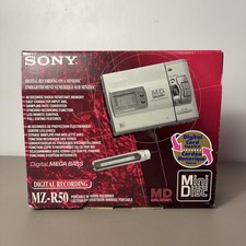 Sony MZ-R50 MiniDisc Recorder MD Walkman Vintage BOX INSTRUCTIONS ONLY