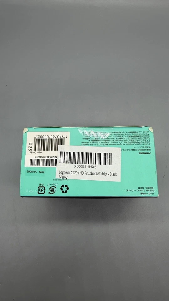 Logicool C920n - Cámara web PRO HD - negra sellada nueva en caja Foto 4 de 4