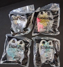 Lot of 4 Disney Pixar Elemental McDonald's Happy Meal Toys Sealed 2023 - TOYS 