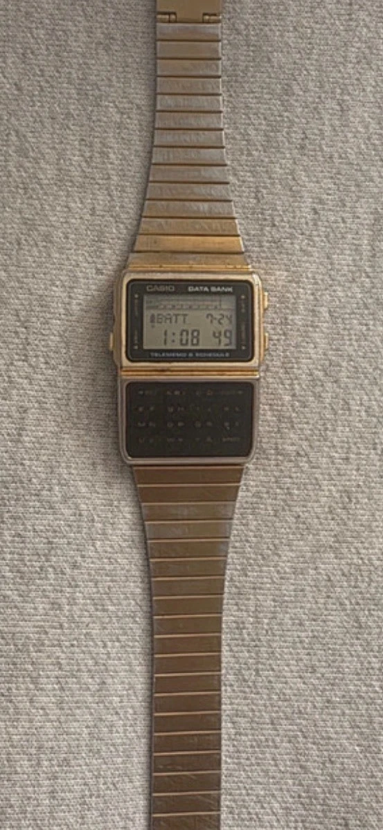 Casio Databank Gold Band Wristwatches for sale - eBay
