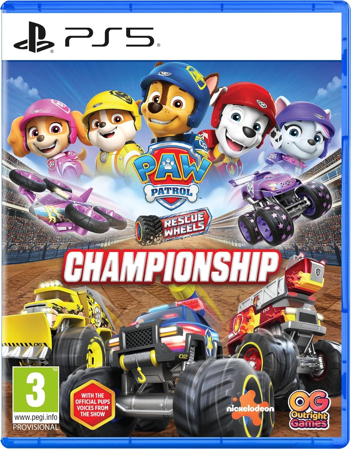Bandai Namco Paw Patrol Rescue Wheels Championship - Ps5 - Image 4