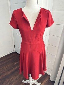 green emerald velvet dress Little White Fit and Flare Dress 8