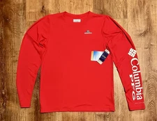 Columbia Kids' Collegiate NCAA Youth Terminal Tackle L/S Shirt Georgia XL